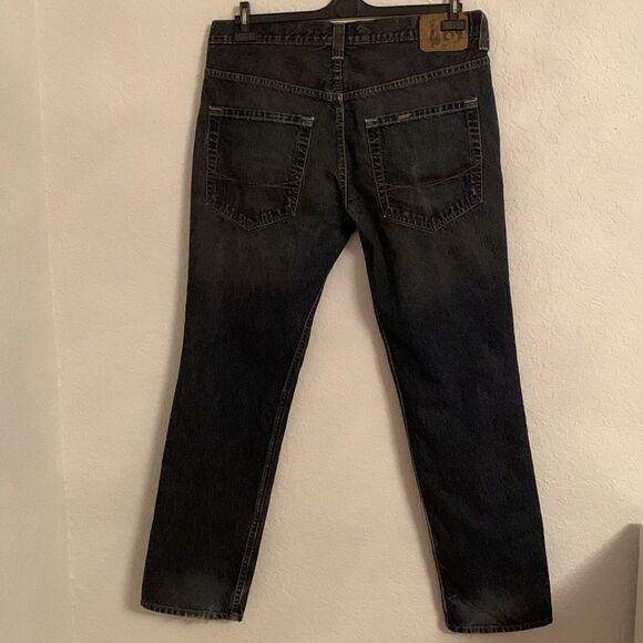 Bullhead Dark Wash Men's Straight Jeans Size 34/32 - Picture 2 of 10
